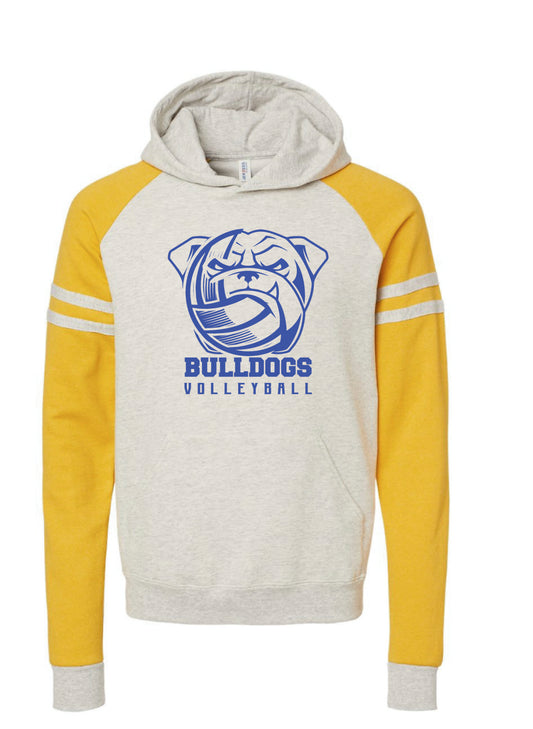 BULLDOGS VOLLEYBALL HOODED SWEATSHIRTS