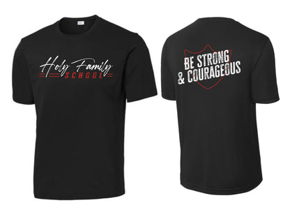 HFS FUNDRAISER SHIRT - BE STRONG & COURAGEOUS - (MULTIPLE STYLES)