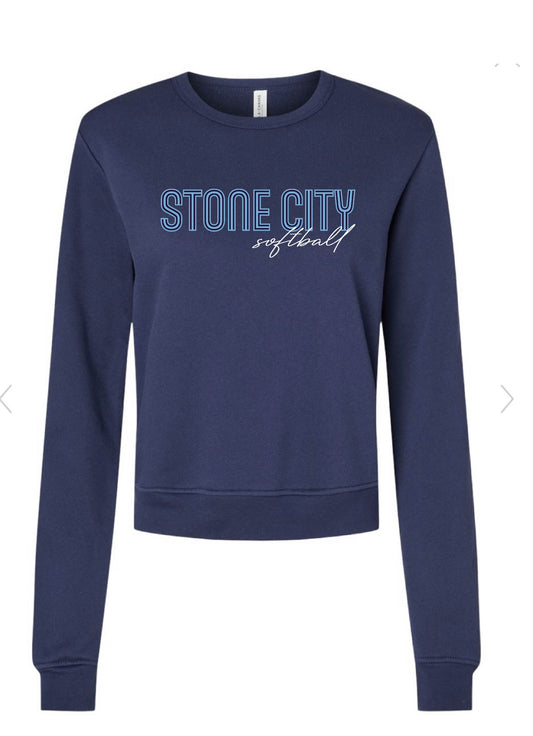 STONE CITY LINE TYPE CREWNECKS