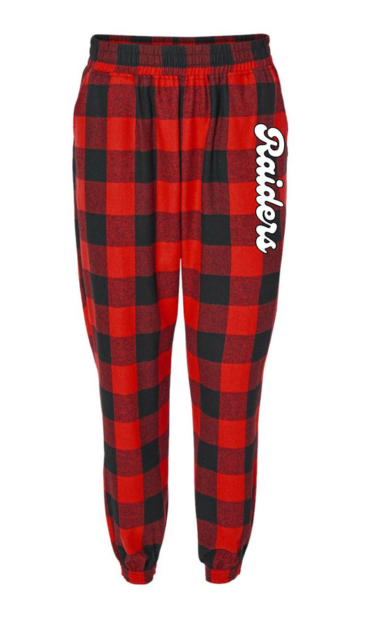 RAIDERS FLANNEL PANT/JOGGERS