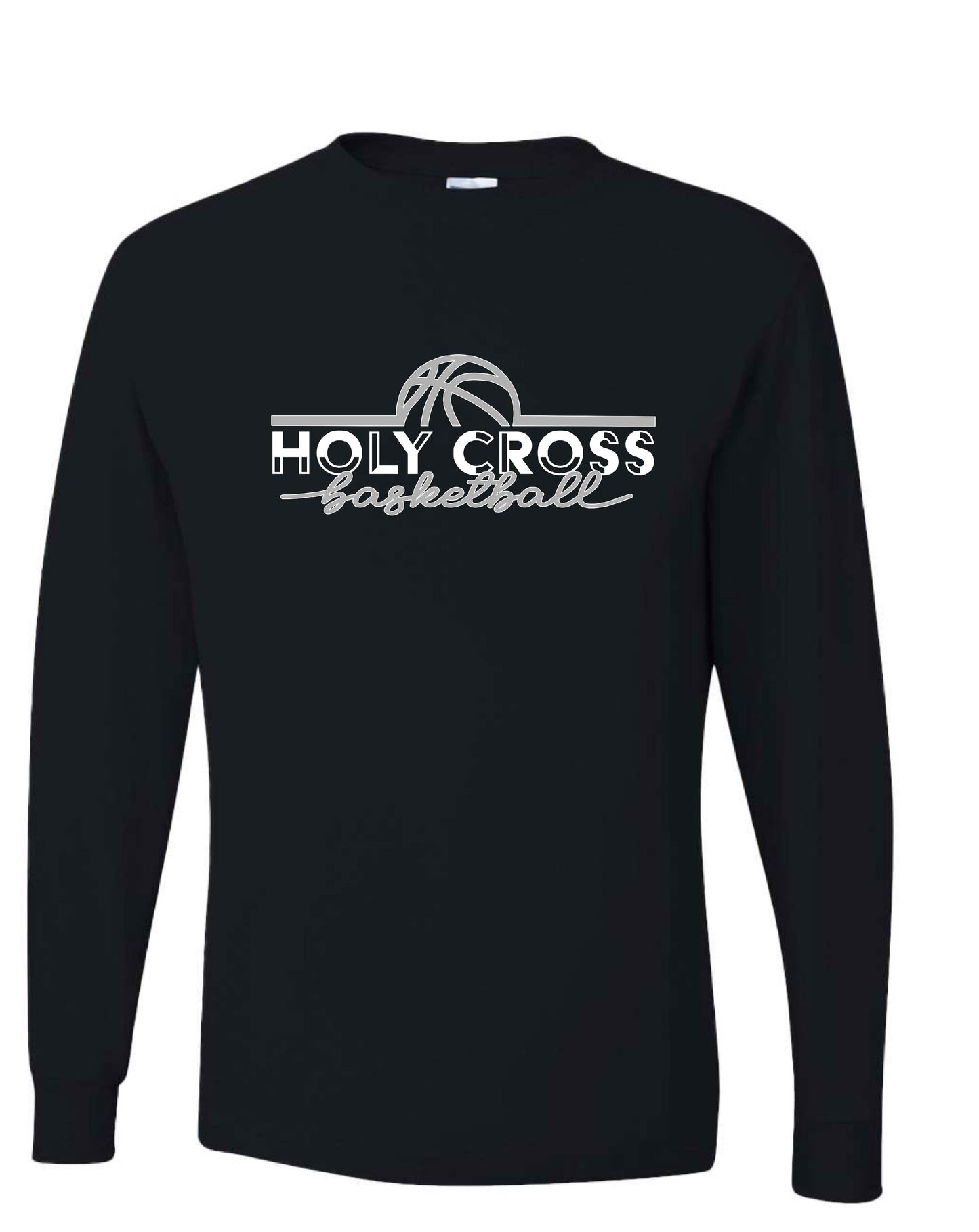 HOLY CROSS BASKETBALL TSHIRT/ LONG SLEEVE T (VARIOUS STYLES)