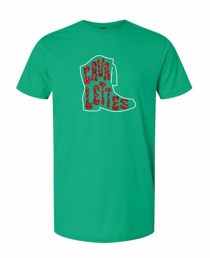 *GLITTER* CAVALETTE BOOT T SHIRTS