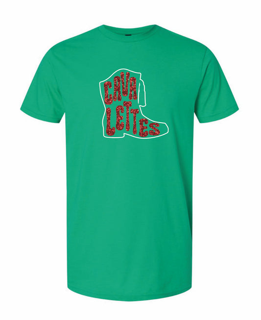 *GLITTER* CAVALETTE BOOT T SHIRTS