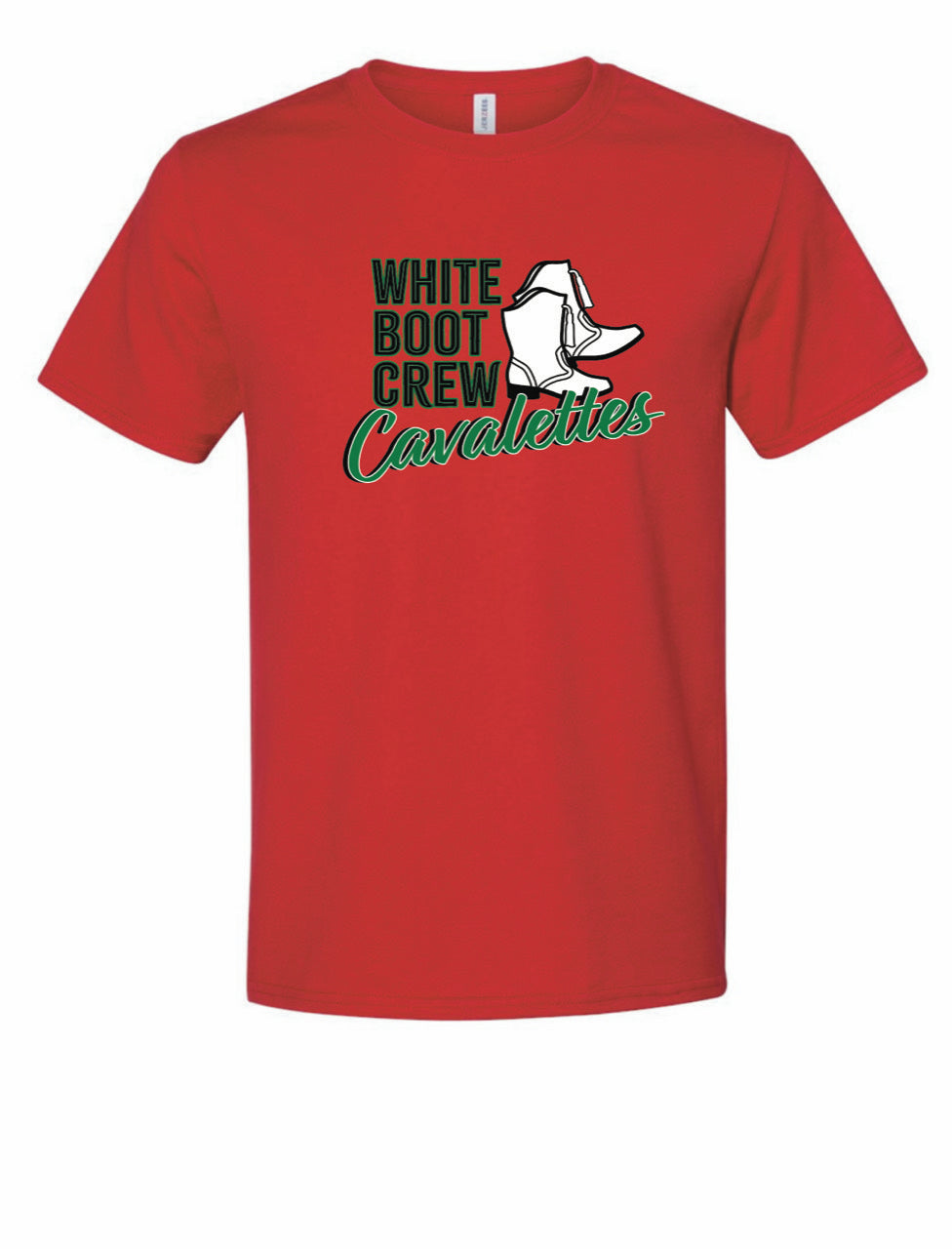 WHITE BOOT CREW T SHIRTS / LONG SLEEVE