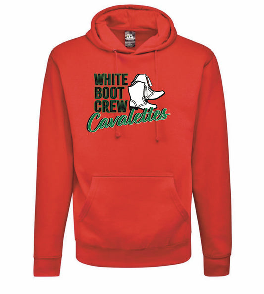 WHITE BOOT CREW CREWNECKS & HOODIES VARIOUS STYLES