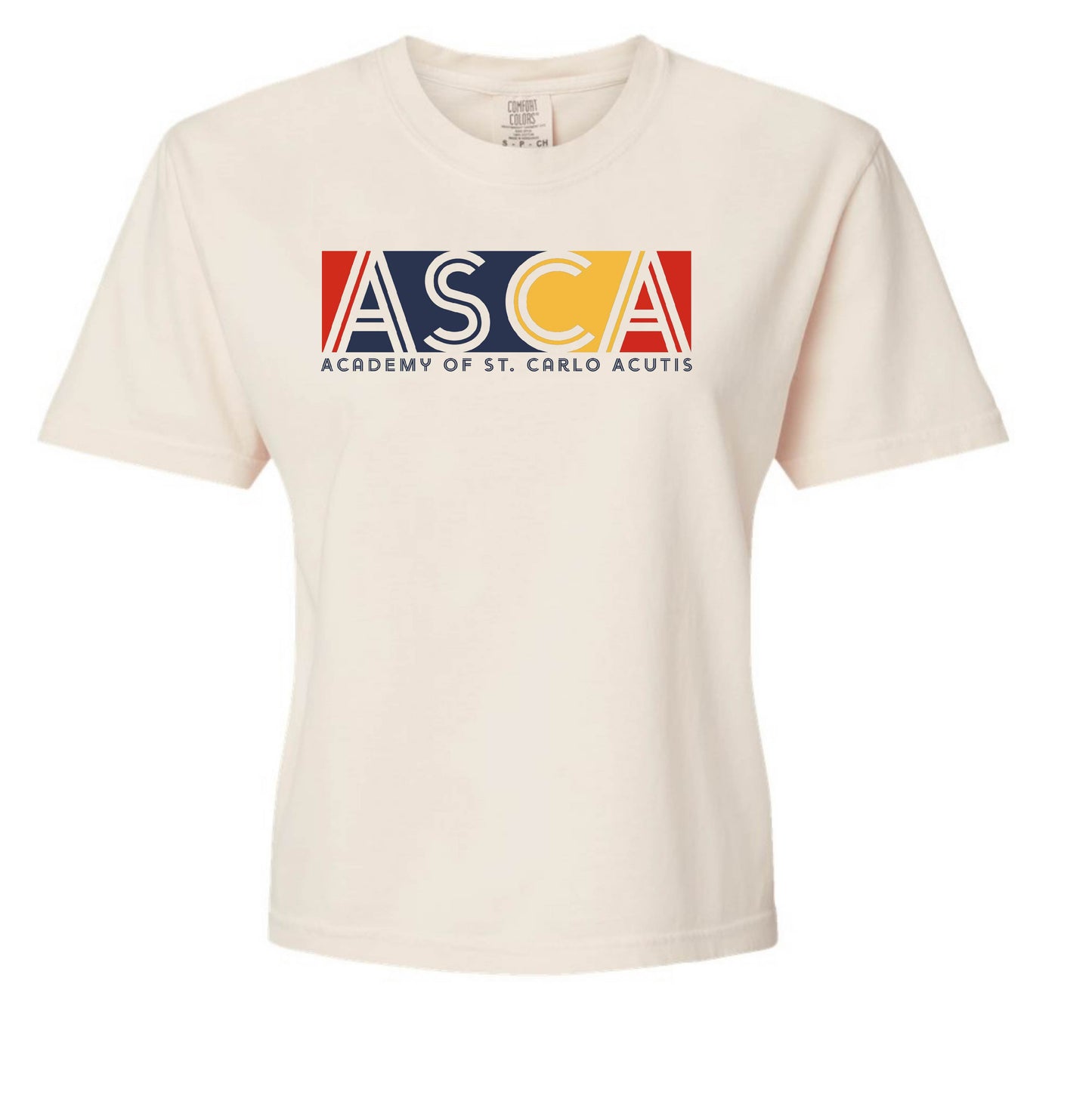 ASCA -  WOMENS BOXY CROP T