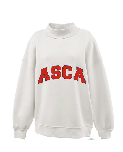 ASCA WOMEN’S MOCKNECK SWEATSHIRT (MULTIPLE COLORS)