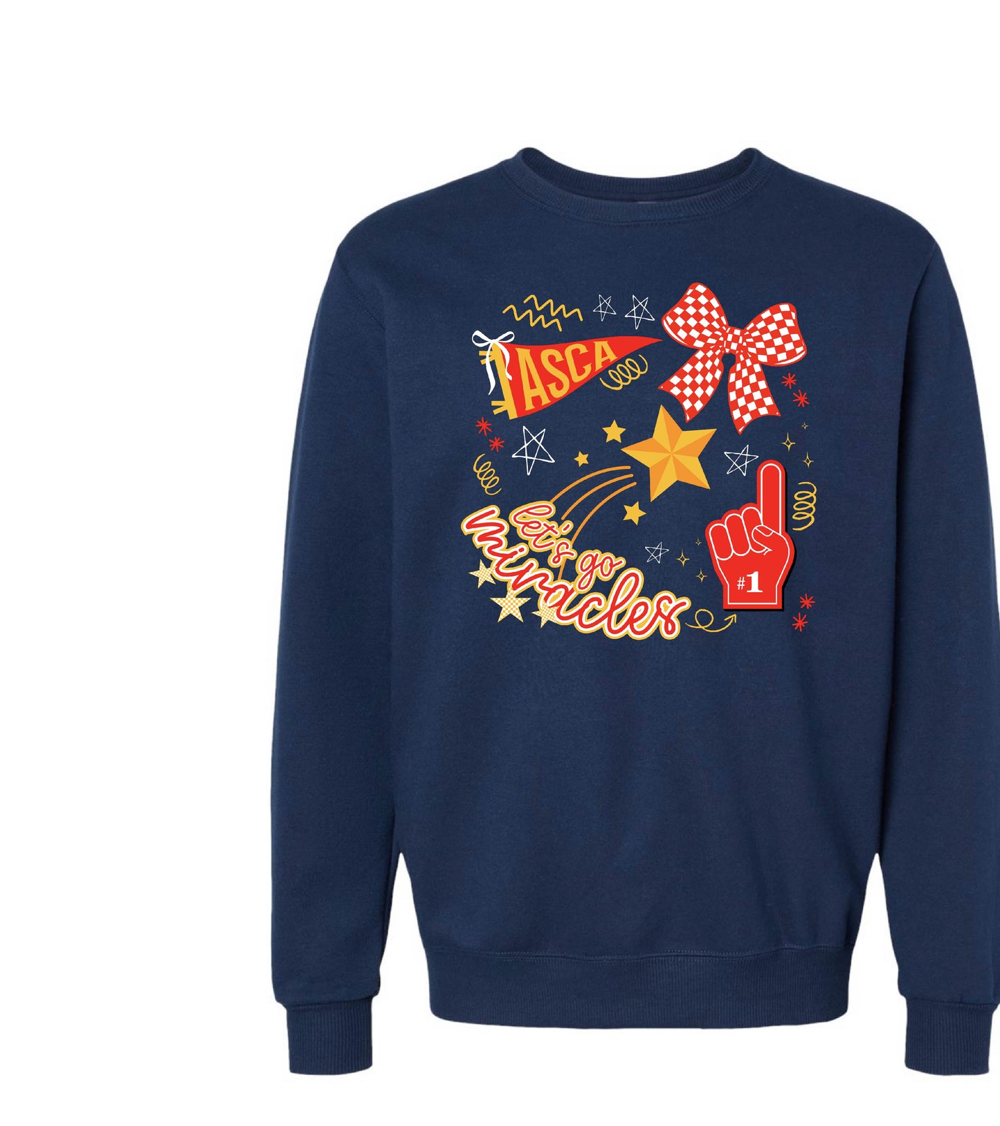 ASCA COLLAGE  - CREWNECK & HOODIES (MULTIPLE OPTIONS)