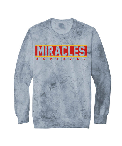 MIRACLES - SOFTBALL - CREWNECK (MULTIPLE OPTIONS)