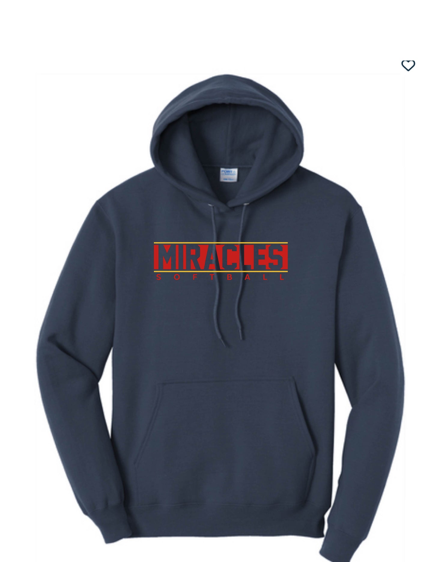 MIRACLES - SOFTBALL. - HOODIES (MULTIPLE STYLES)
