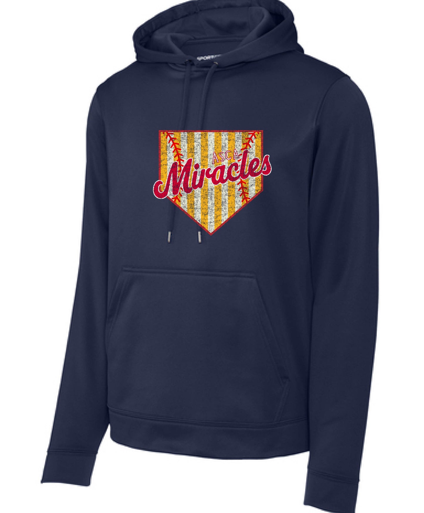 ASCA  -SOFTBALL home plate - DRIFIT T’S AND HOODIES