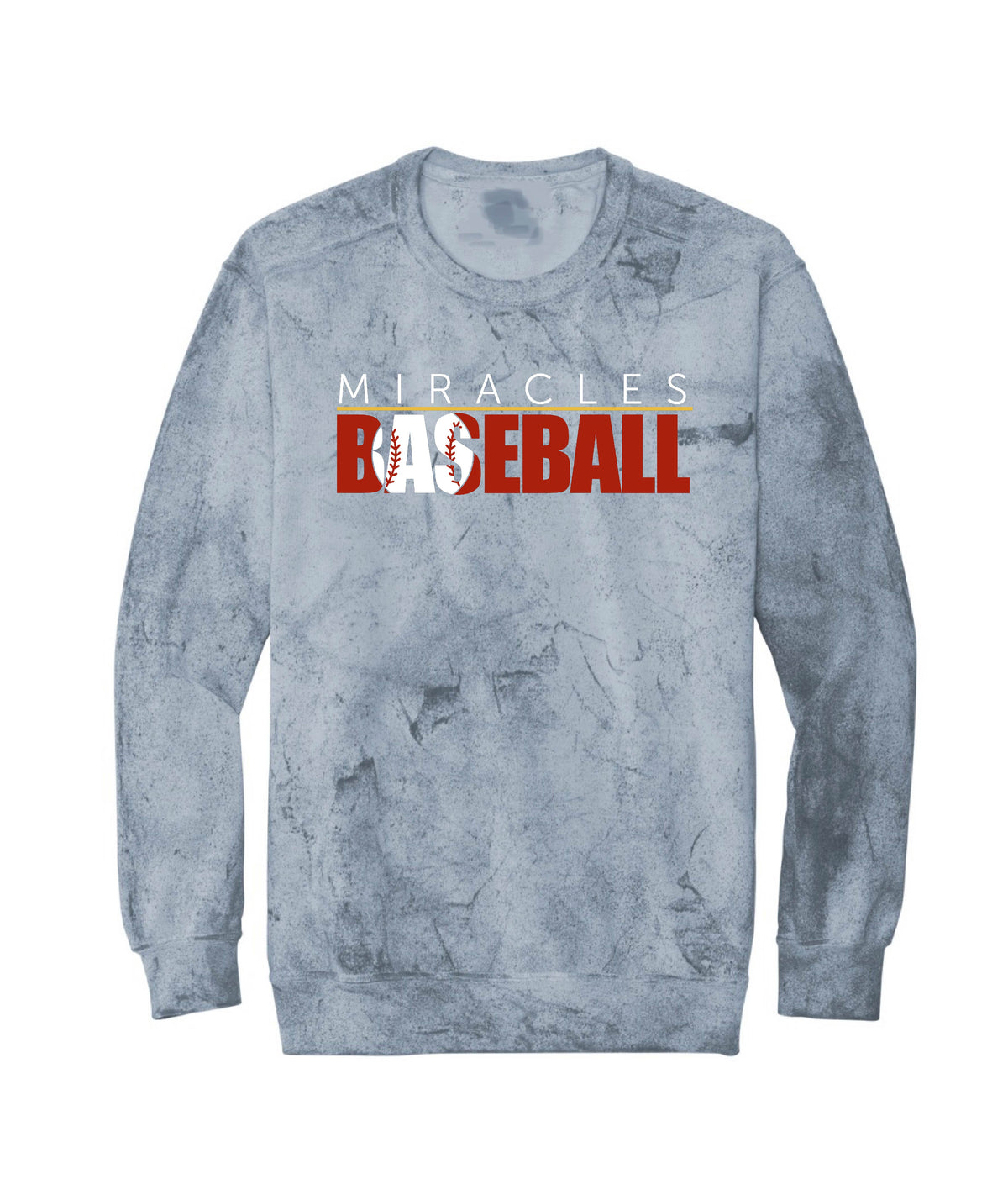 MIRACLES - BASEBALL - CREWNECK (MULTIPLE OPTIONS)