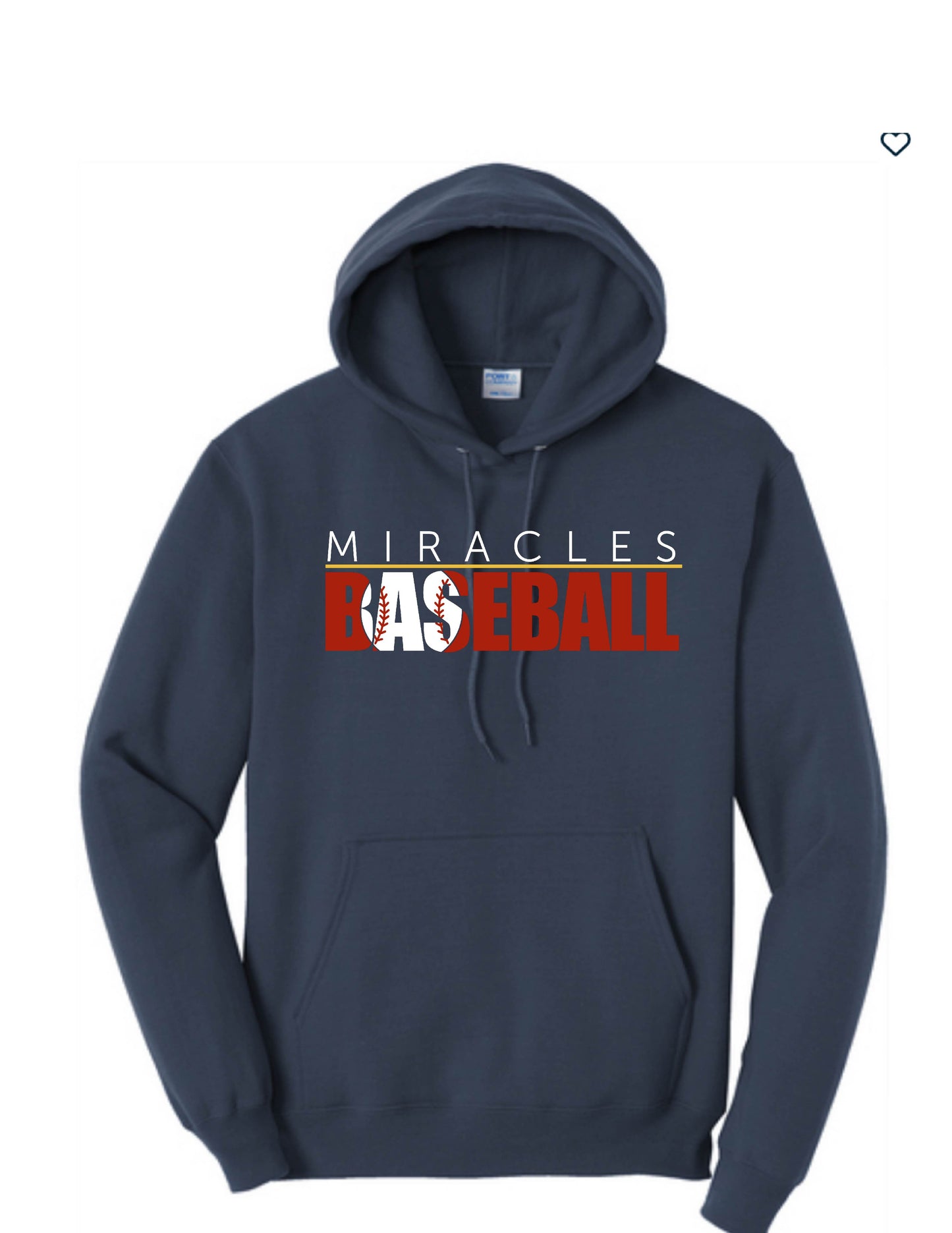 MIRACLES - BASEBALL. - HOODIES (MULTIPLE STYLES)