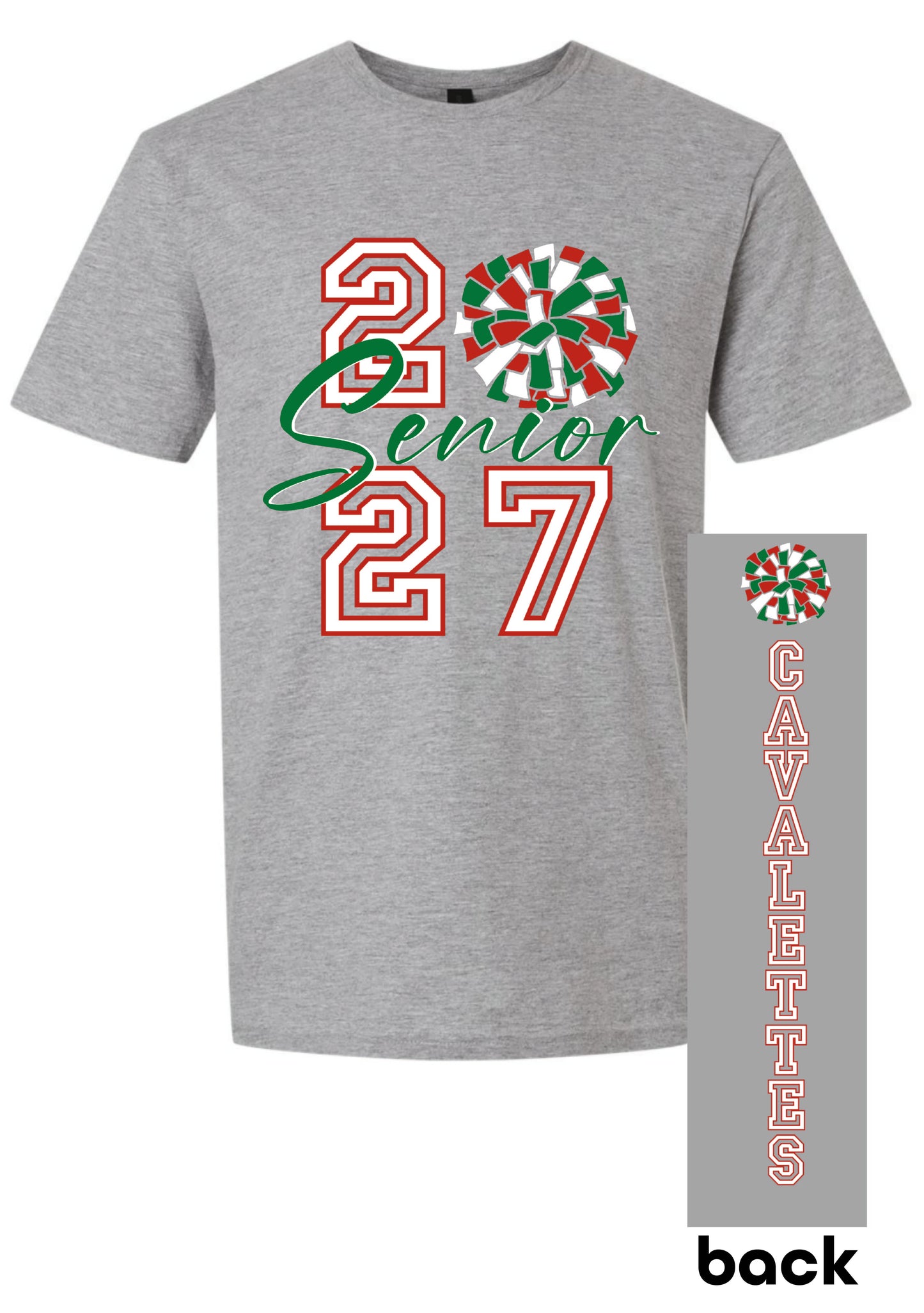 2027 Cavalettes -SENIORS -  TSHIRT & SWEATSHIRTS (MULTIPLE OPTIONS)