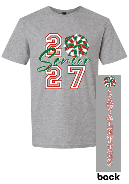 2027 Cavalettes -SENIORS -  TSHIRT & SWEATSHIRTS (MULTIPLE OPTIONS)