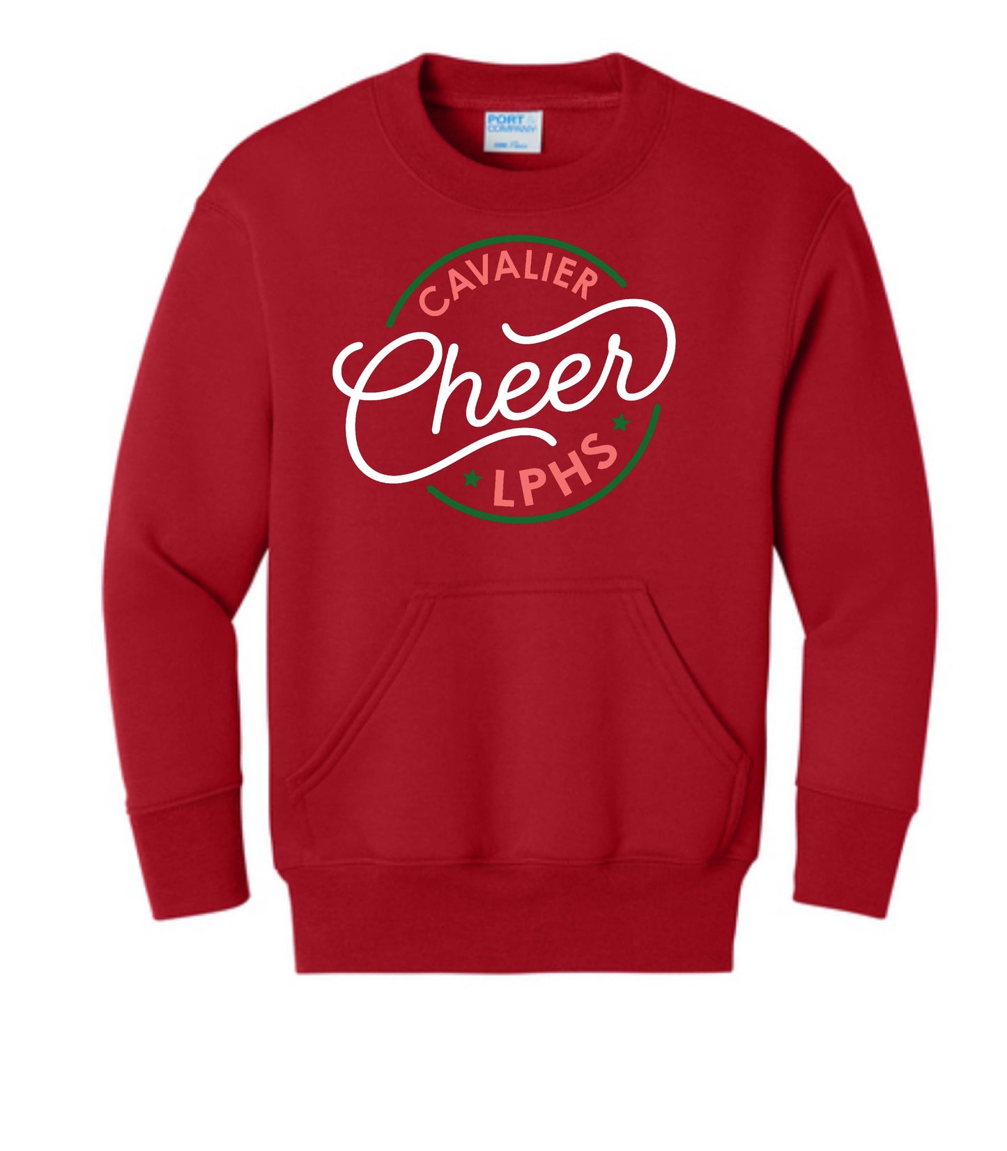 CIRCLE CHEER-   CREWNECKS