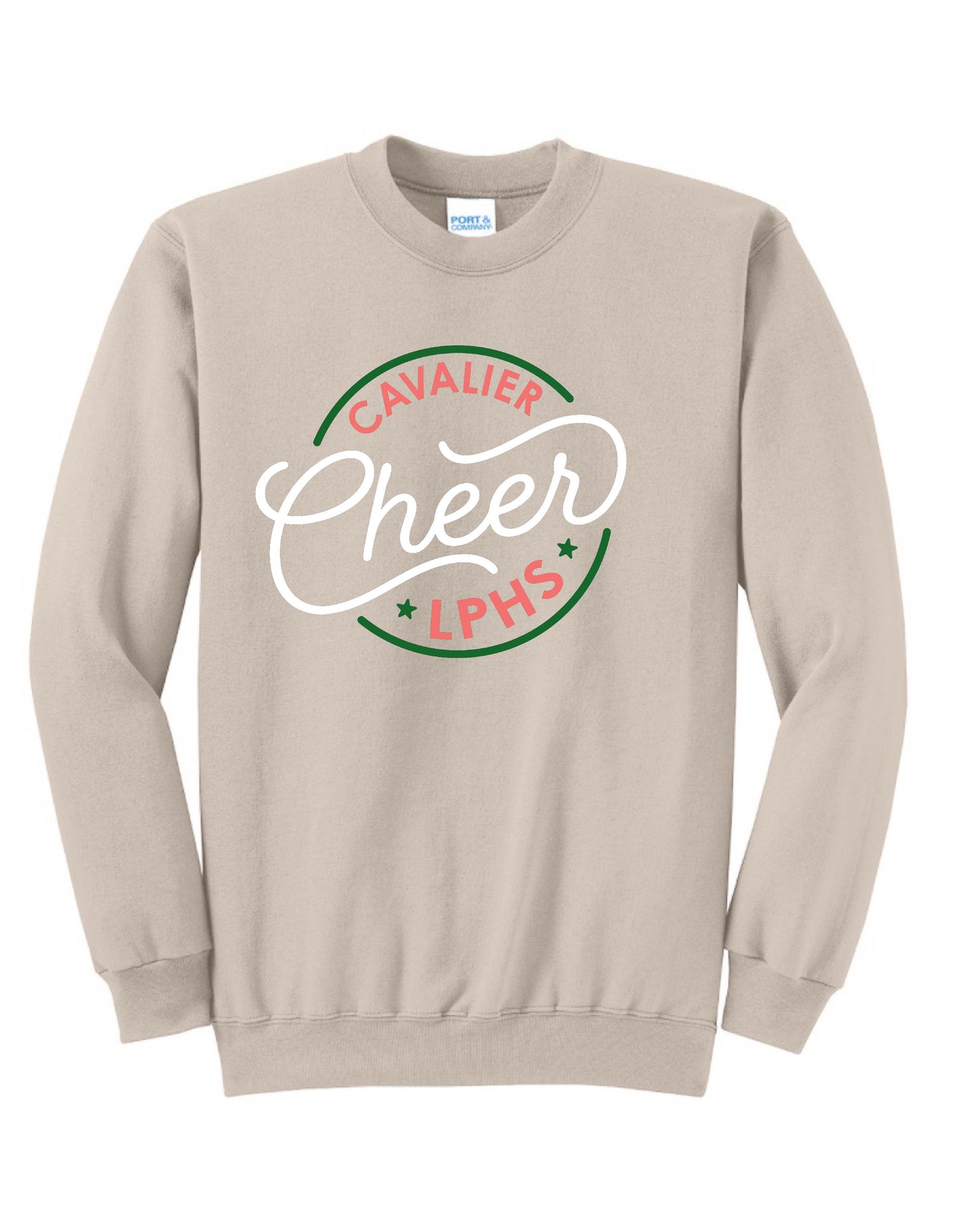 CIRCLE CHEER-   CREWNECKS