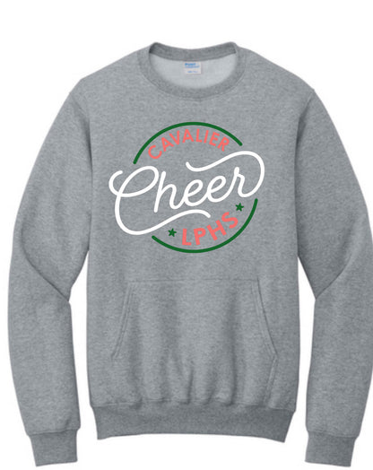 CIRCLE CHEER-   CREWNECKS