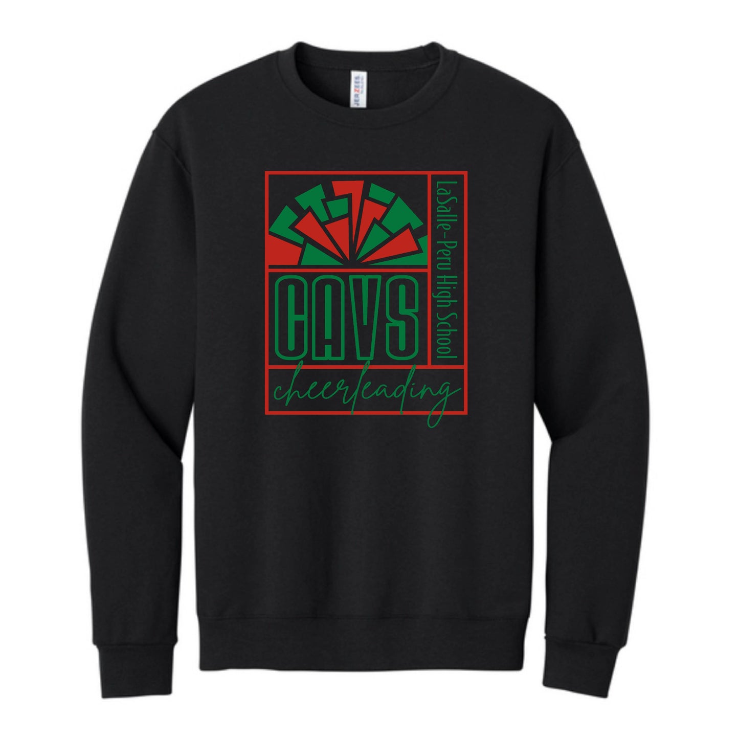 CAVS- CHEERLEADING -   CREWNECKS