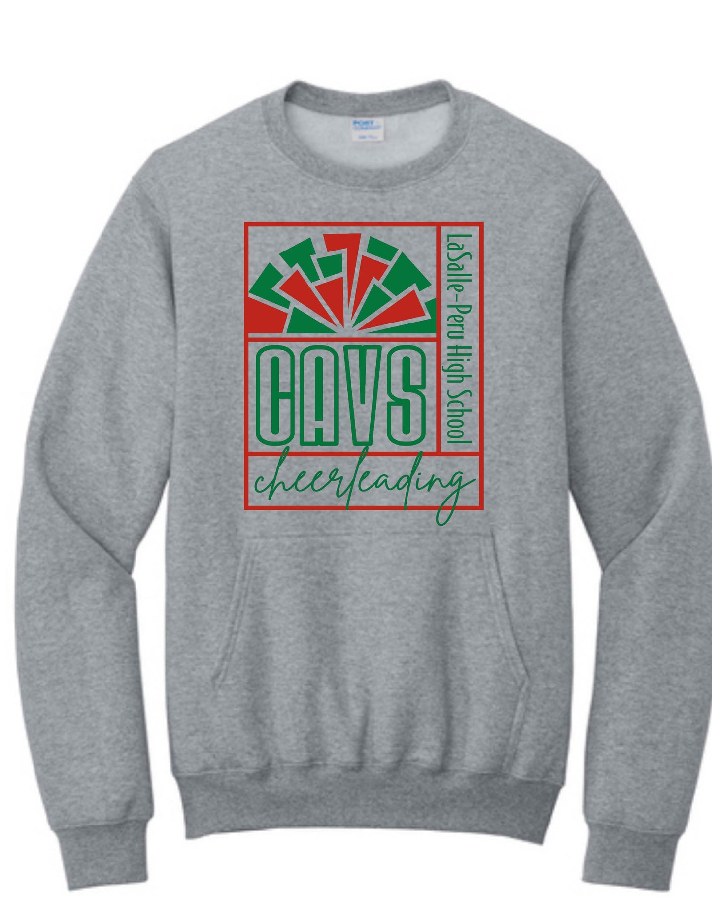 CAVS- CHEERLEADING -   CREWNECKS