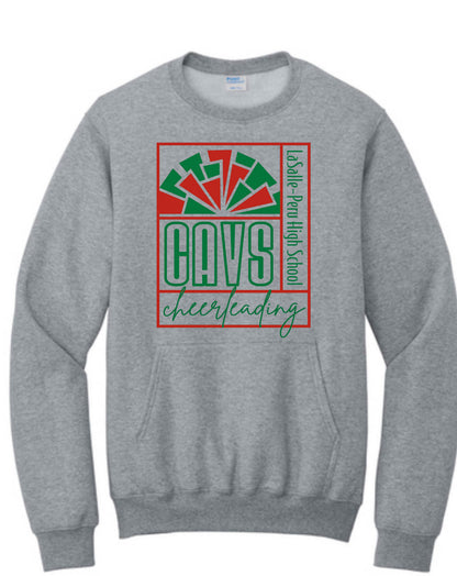 CAVS- CHEERLEADING -   CREWNECKS