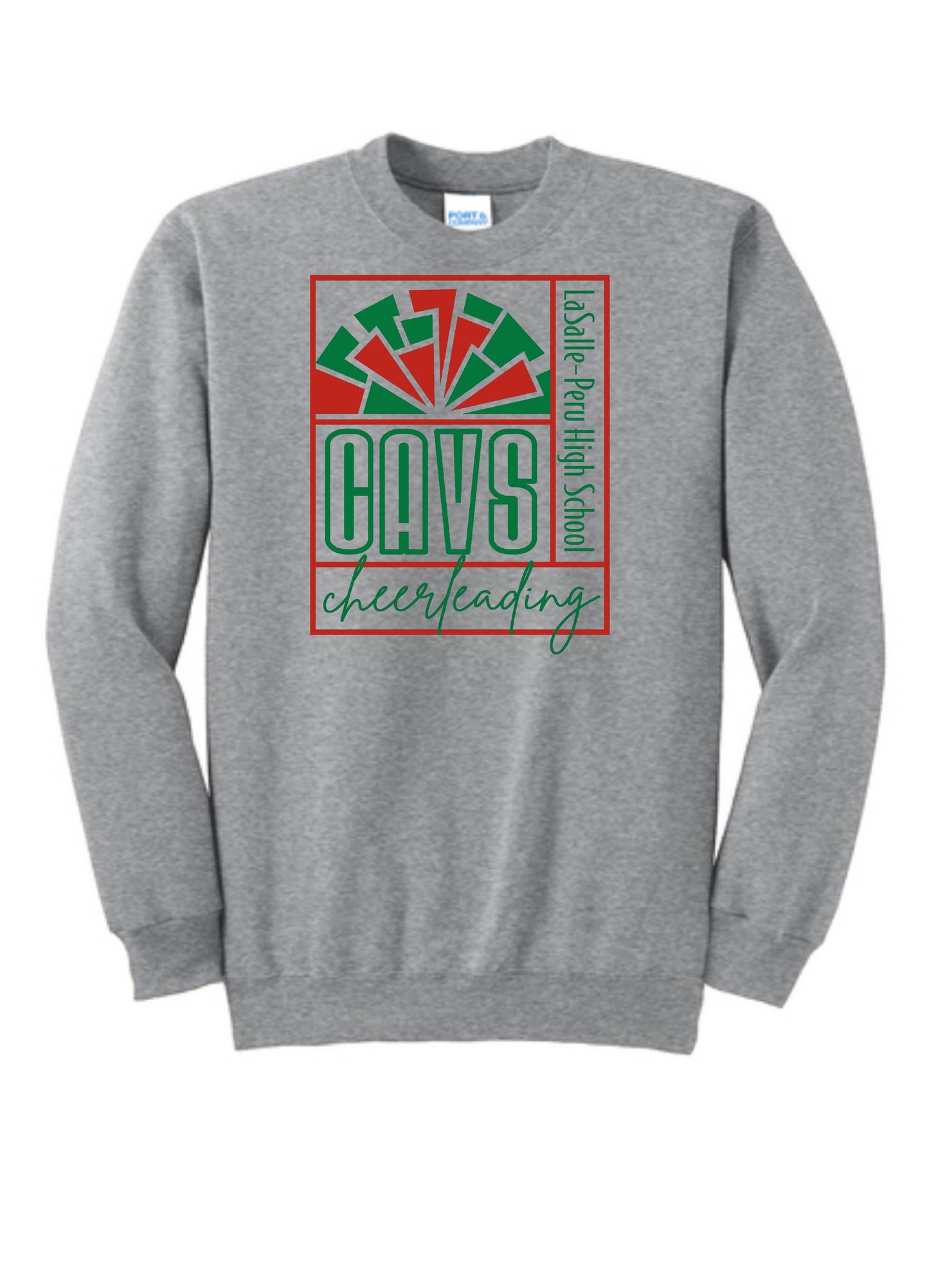 CAVS- CHEERLEADING -   CREWNECKS
