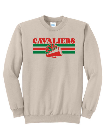 CAVALIERS- CHEERLEADING -   CREWNECKS