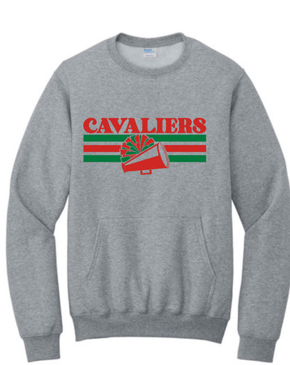 CAVALIERS- CHEERLEADING -   CREWNECKS