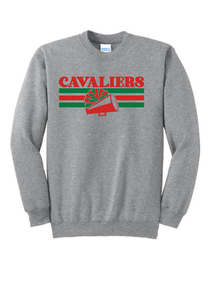 CAVALIERS- CHEERLEADING -   CREWNECKS
