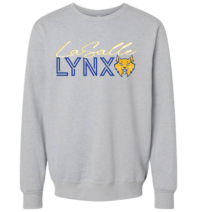 LASALLE LYNX CREWNECK/HOODED FLEECE  (MULTIPLE OPTIONS)