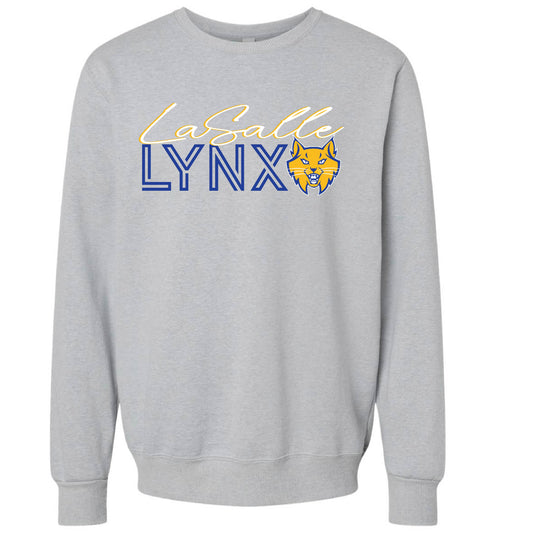 LASALLE LYNX CREWNECK/HOODED FLEECE  (MULTIPLE OPTIONS)