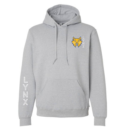 FRNT/ARM LASALLE LYNX  SWEATSHIRTS (HOODIES & CREWNECKS) VARIOUS COLORS)