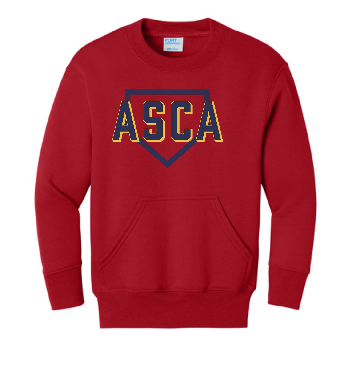 ASCA - home plate - CREWNECK (MULTIPLE OPTIONS)