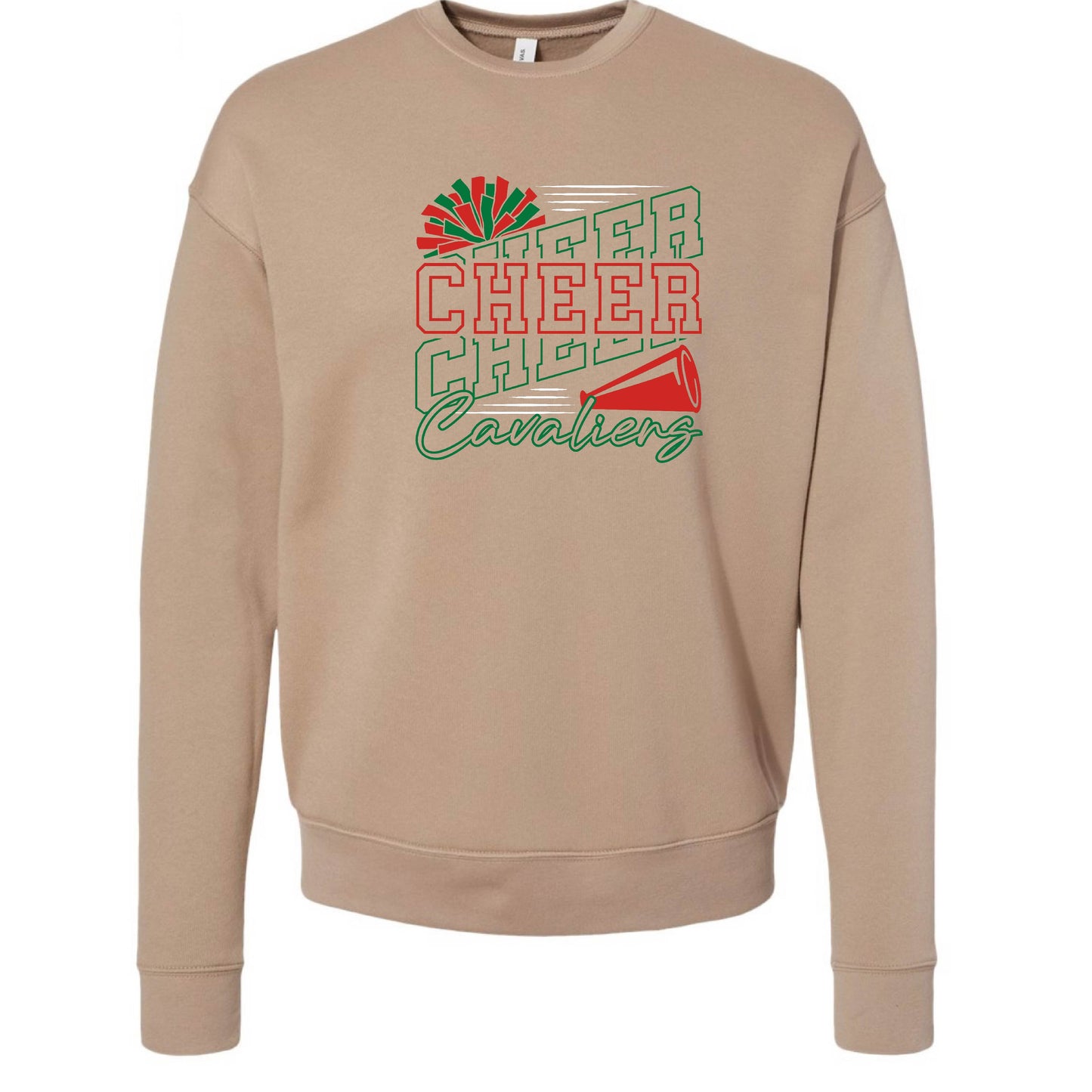 CHEER CHEER CHEER CAVALIERS CREWNECKS