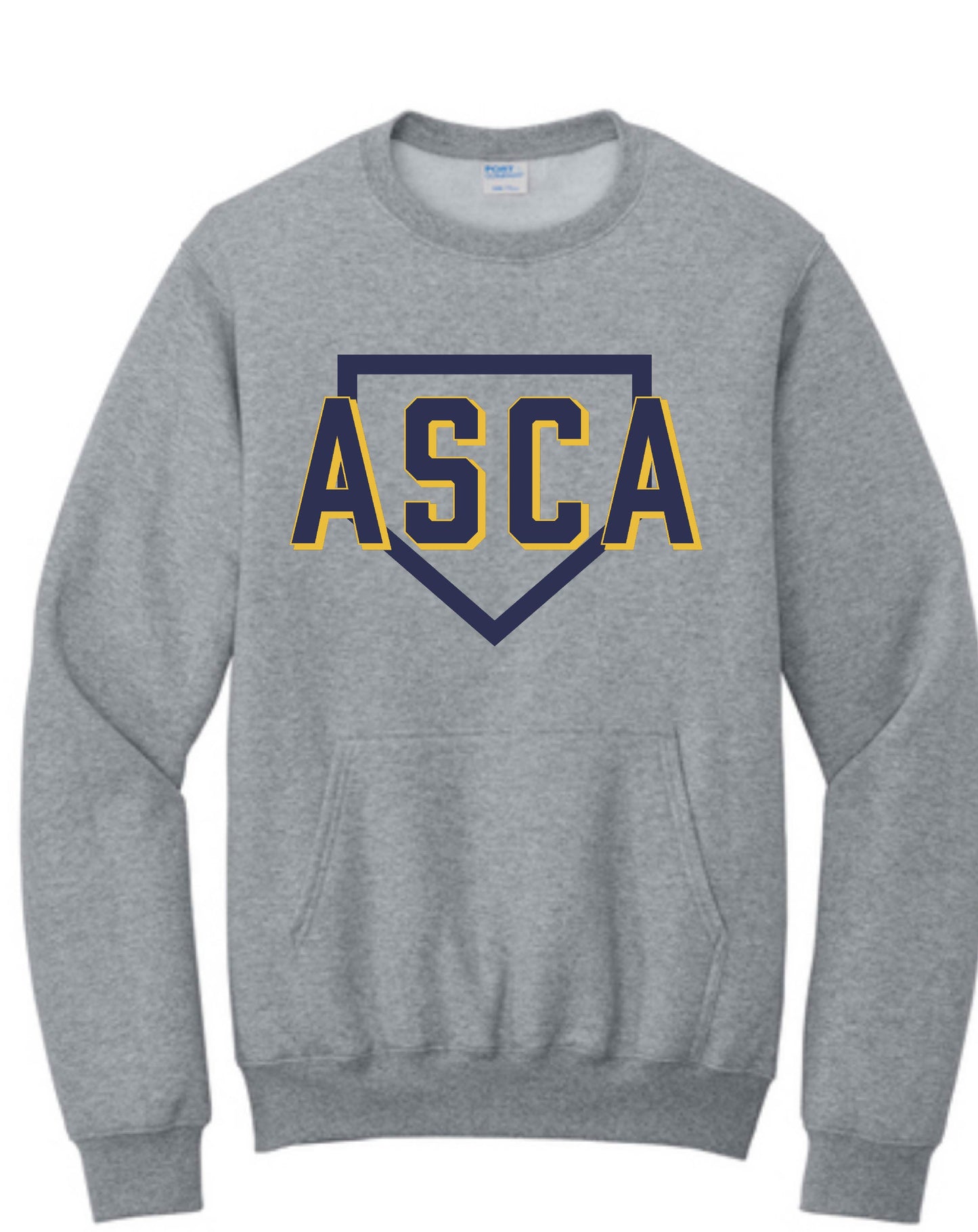 ASCA - home plate - CREWNECK (MULTIPLE OPTIONS)