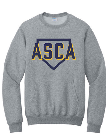 ASCA - home plate - CREWNECK (MULTIPLE OPTIONS)