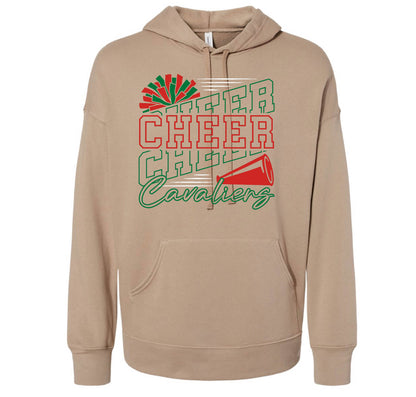 CHEER CHEER CHEER CAVALIERS -  HOODIES (MULTIPLES OPTIONS)