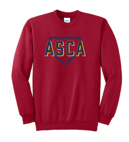 ASCA - home plate - CREWNECK (MULTIPLE OPTIONS)