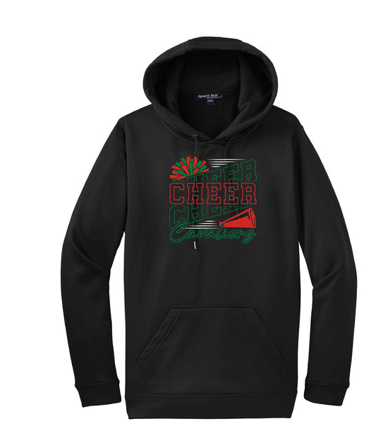 CHEER CHEER CHEER CAVALIERS DRIFIT Ts&HOODIES (VARIOUS STYLES)