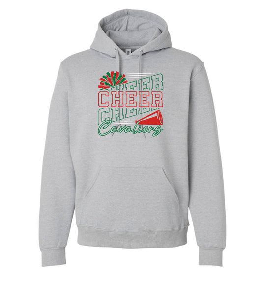 CHEER CHEER CHEER CAVALIERS -  HOODIES (MULTIPLES OPTIONS)