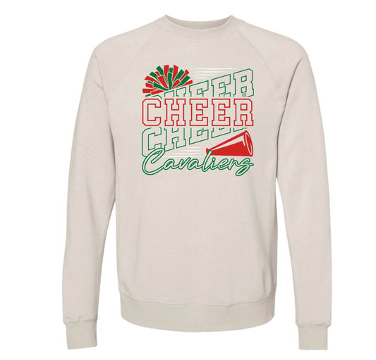 CHEER CHEER CHEER CAVALIERS CREWNECKS