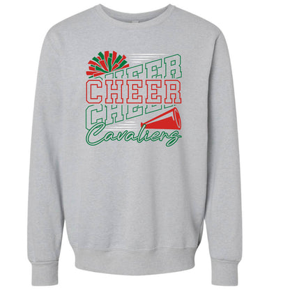 CHEER CHEER CHEER CAVALIERS CREWNECKS