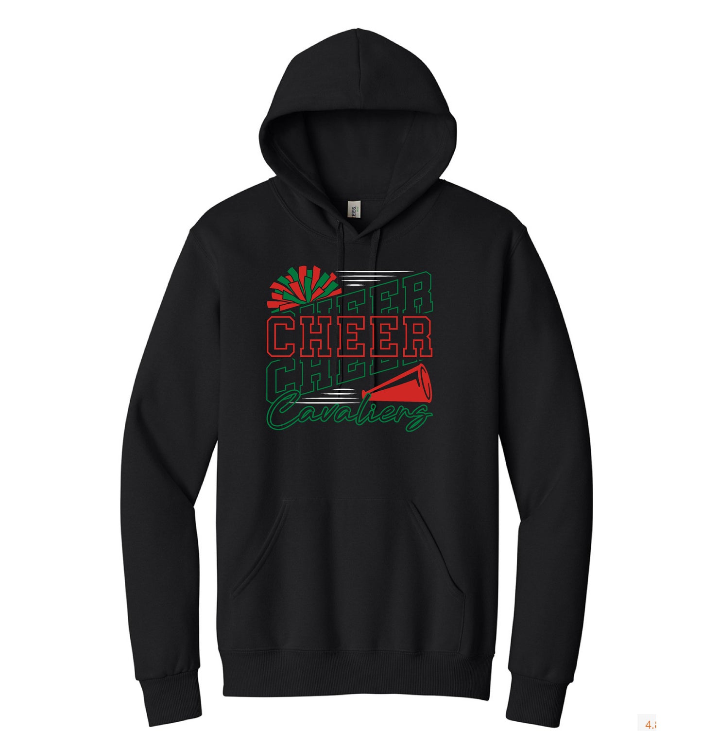 CHEER CHEER CHEER CAVALIERS -  HOODIES (MULTIPLES OPTIONS)