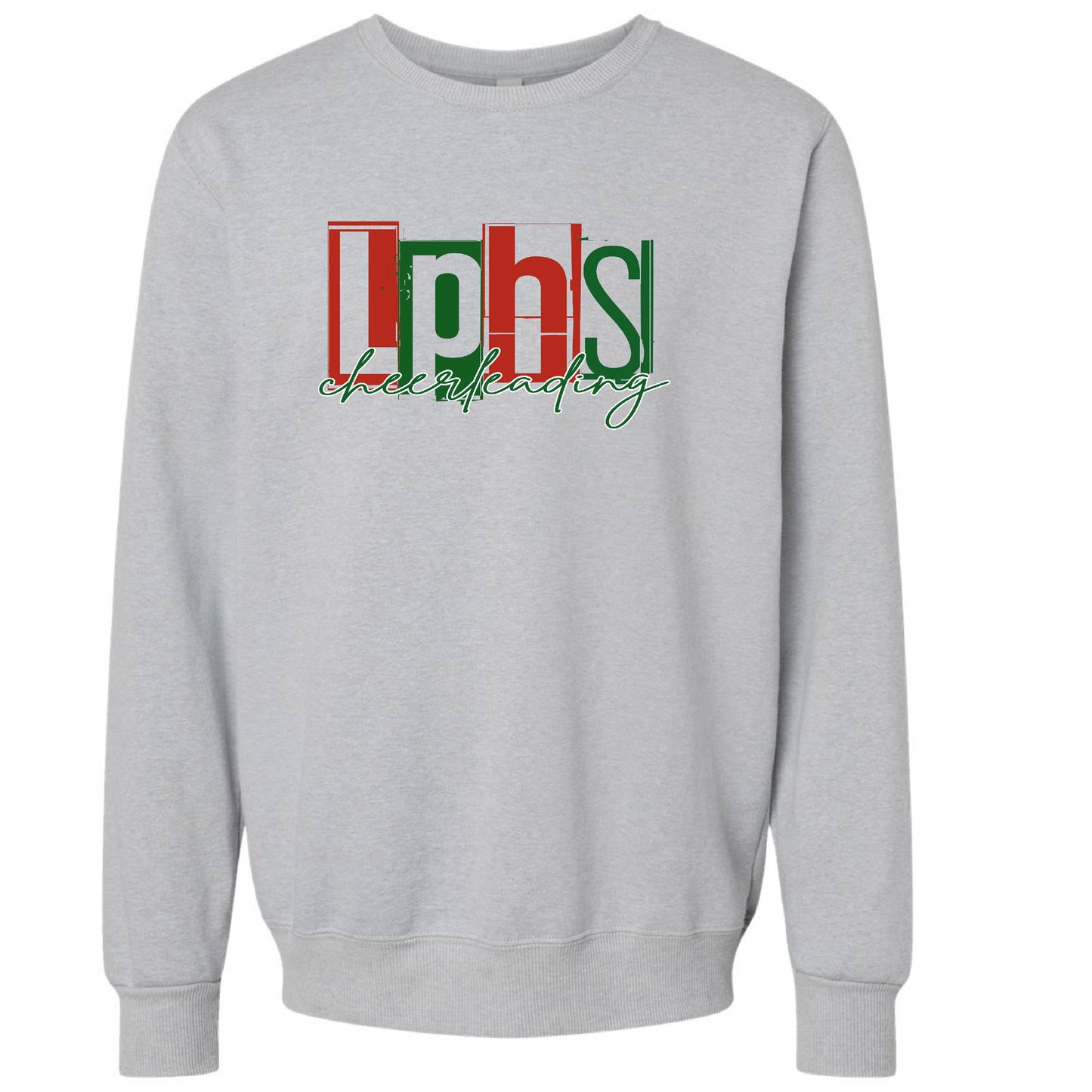 LPHS CHEERLEADING -  GRUNGE  CREWNECKS