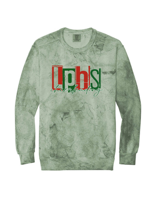 LPHS CHEERLEADING -  GRUNGE  CREWNECKS