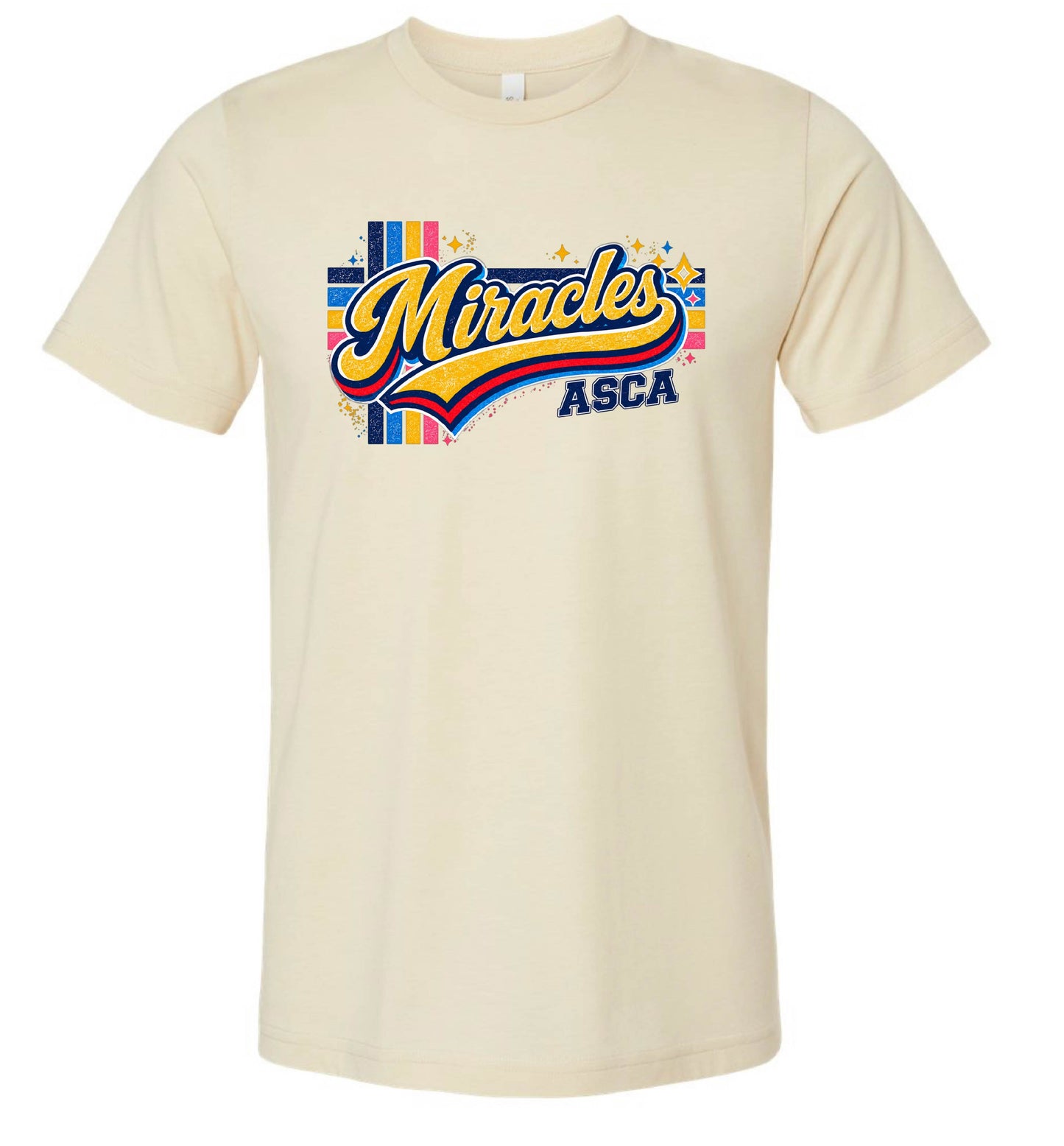 MIRACLES COLORFUL - TSHIRTS   (MULTIPLE OPTIONS)