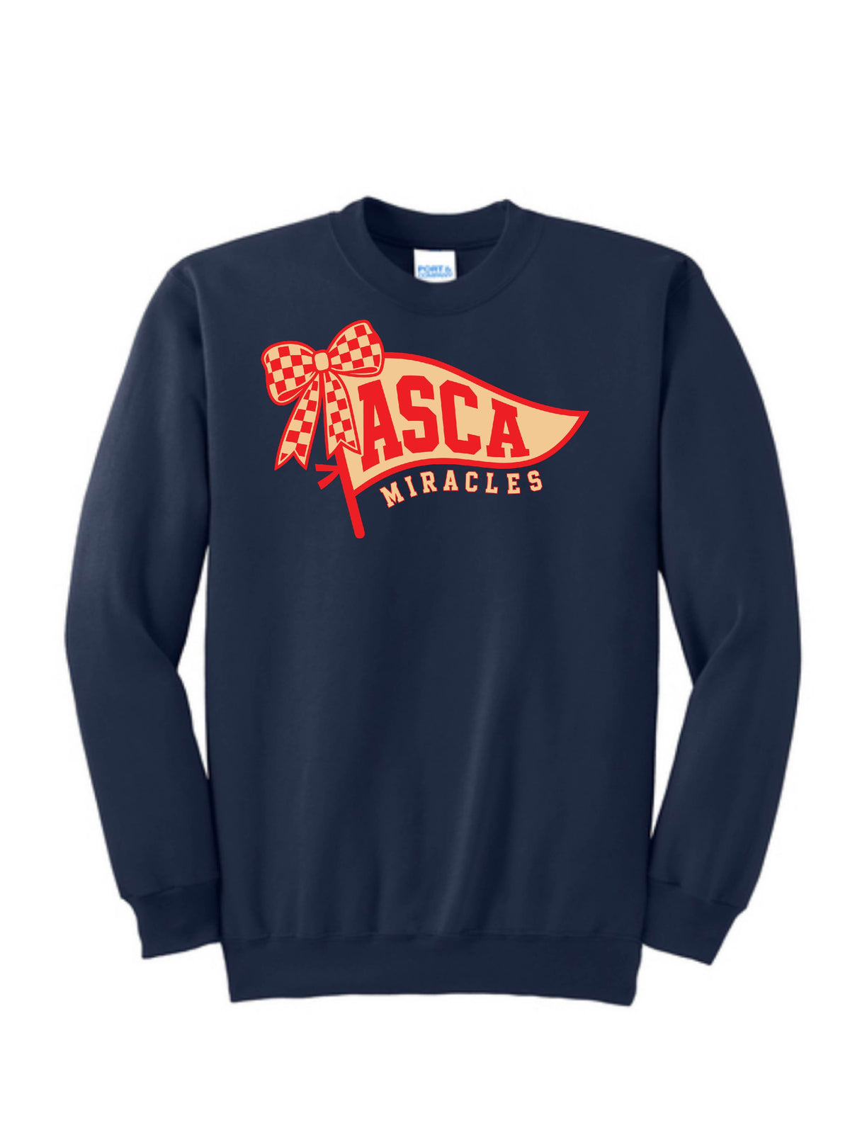 ASCA BOW/FLAG - CREWNECK (MULTIPLE OPTIONS)