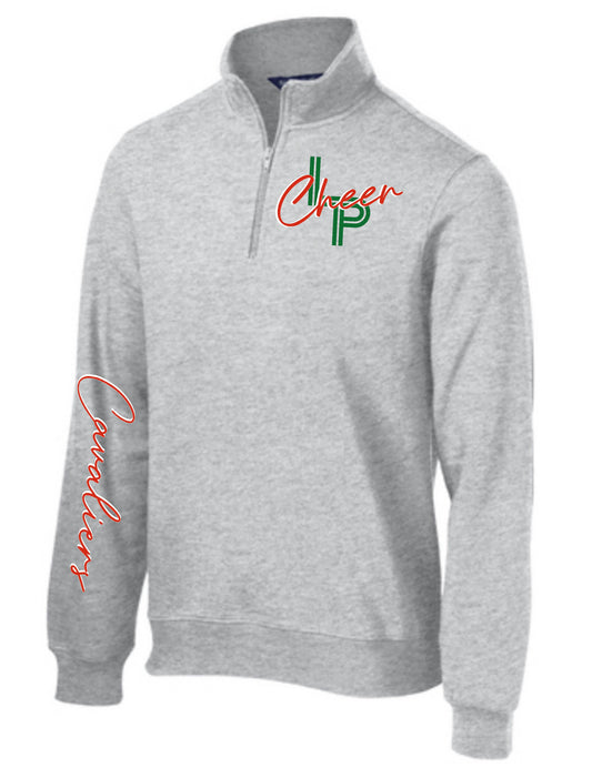 LP CHEER - UNISEX -  F/B DESIGN 1/4 ZIP (MULTIPLE STYLES)