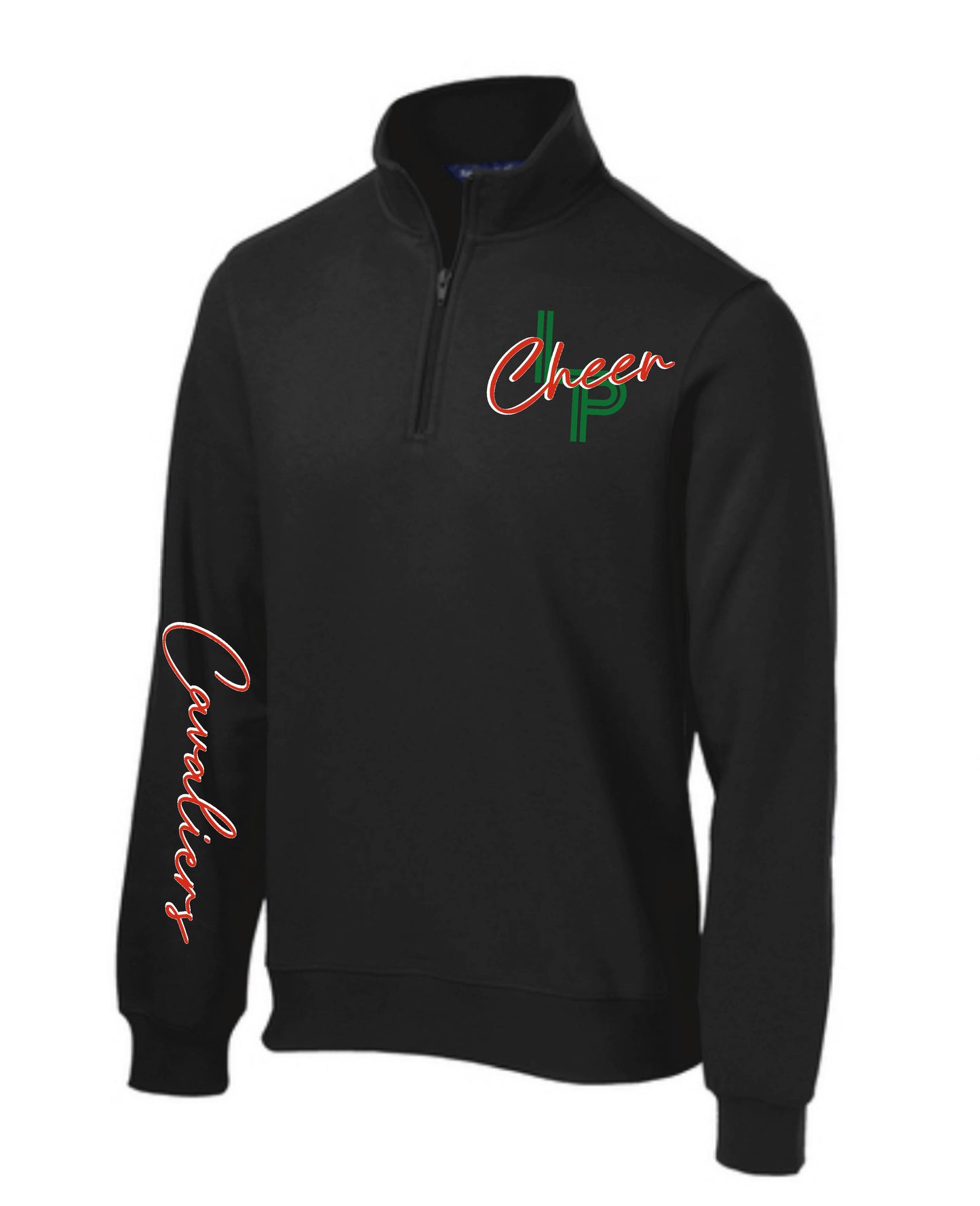 LP CHEER - UNISEX -  F/B DESIGN 1/4 ZIP (MULTIPLE STYLES)