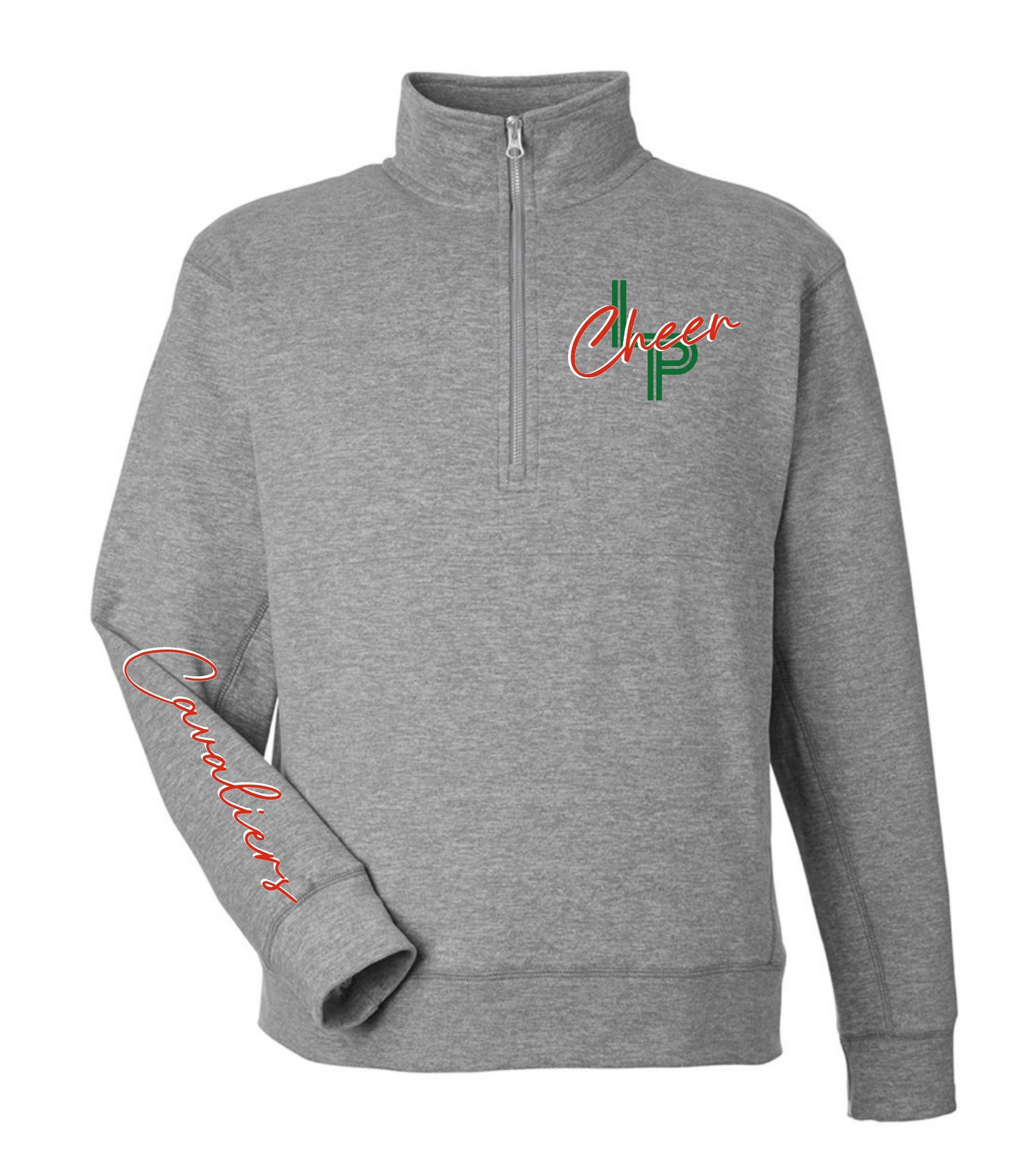 LP CHEER - UNISEX -  F/B DESIGN 1/4 ZIP (MULTIPLE STYLES)